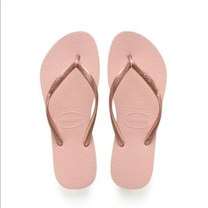 Slim Flip Flops Ballet Rose
